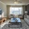 a living room with a large window