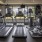 a gym with treadmills